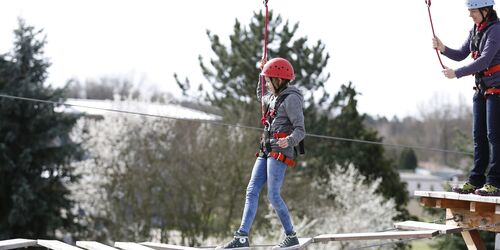 Hochseilgarten Herzberg, Foto: LKEE_Kai Hüttner, Lizenz: LKEE_Kai Hüttner