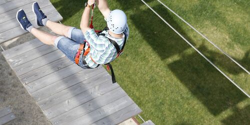 Hochseilgarten Herzberg, Foto: LKEE_Kai Hüttner, Lizenz: LKEE_Kai Hüttner