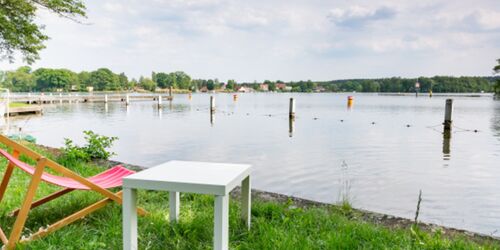 Strandbad Neue Mühle - Liegestuhl, Foto: Steffen Lehmann, Lizenz: TMB-Fotoarchiv