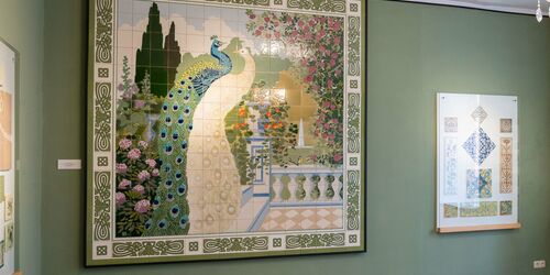 Erstes Deutsches Fliesenmuseum - Mosaik, Foto: Stadtinformation Boizenburg Elbe